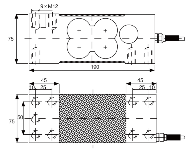TQ-L17平行梁称重传感器